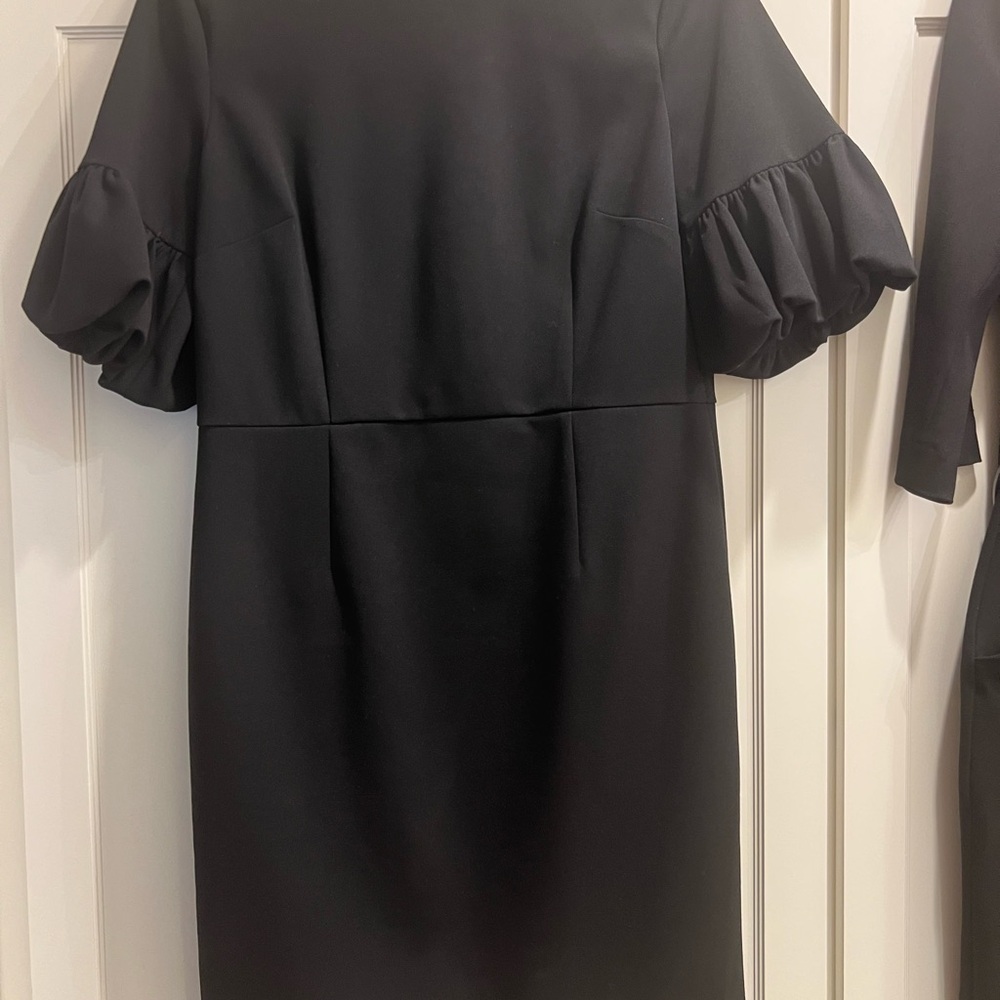 Donna Morgan Black Long Sleeve Dress